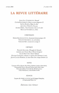 La Revue littéraire N° 23, février 2006