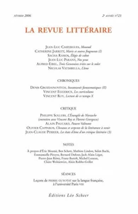 La Revue littéraire N° 23, février 2006
