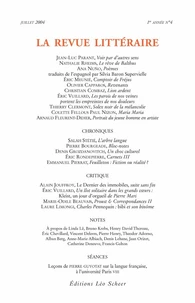 La Revue littéraire N° 4, juillet 2004