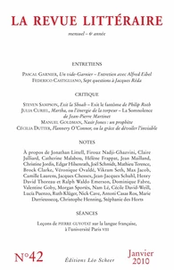 La Revue littéraire N° 42, janvier 2010