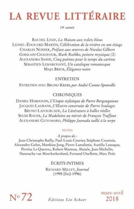 La Revue littéraire N° 72, mars-avril 2018