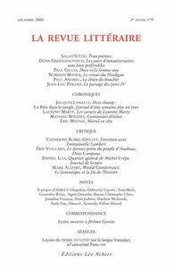La Revue littéraire N° 9, décembre 2004