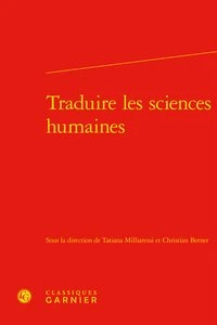 Traduire les sciences humaines