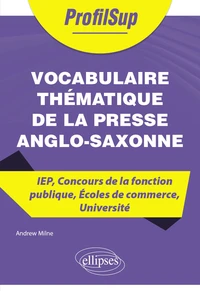 Vocabulaire thématique de la presse anglo-saxonne