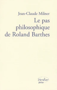 Le pas philosophique de Roland Barthes