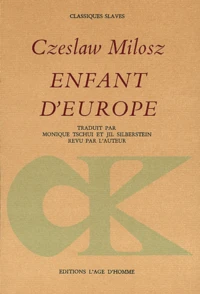 Enfant d'Europe et autres poèmes