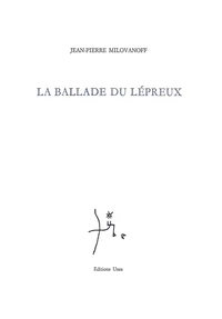 La ballade du lépreux