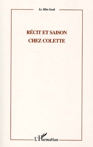 Min-Sook Le - Recit Et Saison Chez Colette.