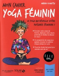 Téléchargement gratuit du livre de stock Mon cahier Yoga féminin  - Avec 12 cartes feel good 9782263161216