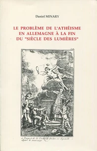 Le problème de l'athéisme en Allemagne à la fin du siècle des Lumières