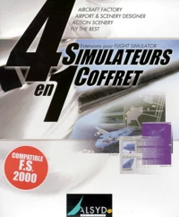 4 simulateurs en 1 coffret. Extensions pour Flight Simulator, CD-ROM