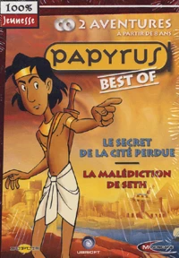 Coffret Papyrus Le secret de la cité perdue La malédiction de Seth.