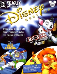 Disney Best Of 3 jeux d'action 6 ans et plus : Les 102 dalmatiens à la rescousse. Buzz l'éclair.  Winnie l'ourson, la chasse au miel de Tigrou