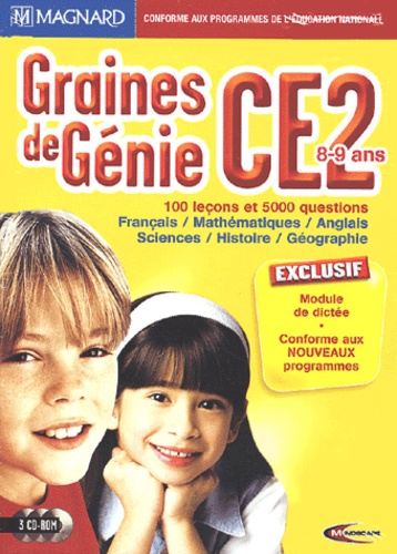  Mindscape - Graines de Génie CE2 - 3 CD-ROM.