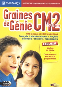  Mindscape - Graines de Génie CM2 - 3 CD-ROM.