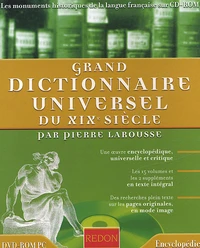Grand dictionnaire universel du XIXème siècle.