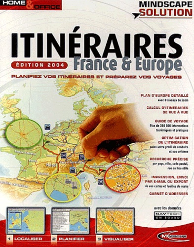  Collectif - Itinéraires France & Europe, Edition 2004 - CD-ROM.