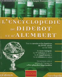 L'encyclopédie de Diderot et d'Alembert