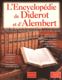 L'Encyclopédie de Diderot et d'Alembert