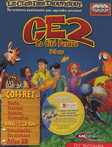 Collectif - La cité perdue CE2 - Avec 3 CD-ROM.