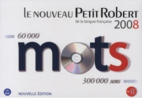 Le Nouveau Petit Robert de la langue française 2008