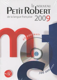 Le nouveau Petit Robert de la langue française 2009