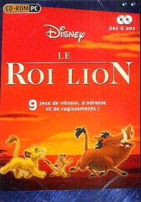  Disney - Le Roi Lion 9 jeux de vitesse d'adresse et de rugissement ! - 2 CD-ROM.