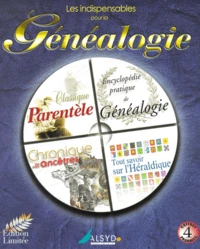 Les indispensables pour la généalogie. 4 CD-ROM