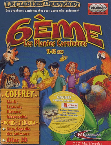  Collectif - Les plantes carnivores 6ème - 3 CD-ROM.