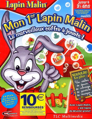  Collectif - Mon 1er Lapin Malin le merveilleux coffre à jouets jusqu'à 3ans - CD-ROM.