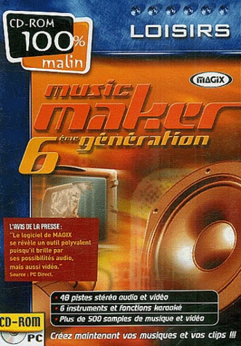  Collectif - Music maker 6ème génération - CD-ROM.