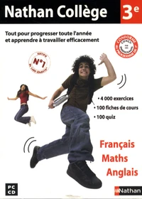 Nathan collège 3 ème français maths anglais