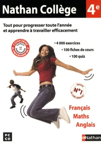 Nathan collège 4ème français maths anglais
