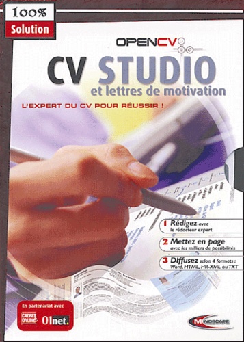  Mindscape - Open CV studio et lettres de motivation - CD-ROM.