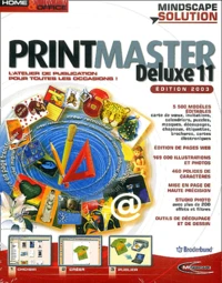 Printmaster Deluxe 11. Edition 2003, CD-ROM
