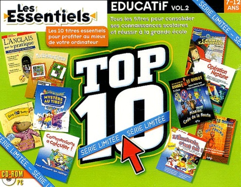  Collectif - Top 10 Educatif volume 2, 7/12 ans - CD-ROM.