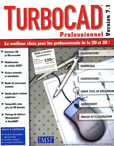  Collectif - TurboCAD Professionnel version 7 - 1. CD-ROM.