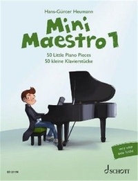 Hans-günter Heumann - Mini Maestro - 50 little Piano Pieces. piano..