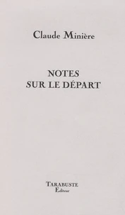 Notes sur le départ