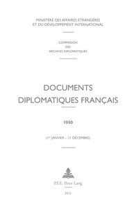  Ministère Affaires Etrangères - Documents diplomatiques français 1950 - (1er janvier - 31 décembre).