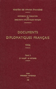 Documents diplomatiques francais 1956