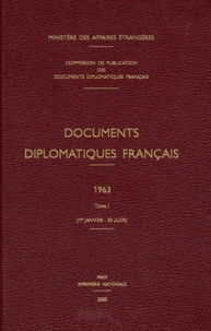 Documents diplomatiques français 1963