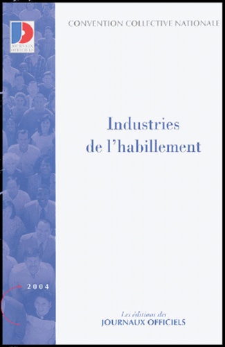  Ministère Affaires Sociales - Industrie de l'habillement Industrie de la bretelle et de la ceinture.