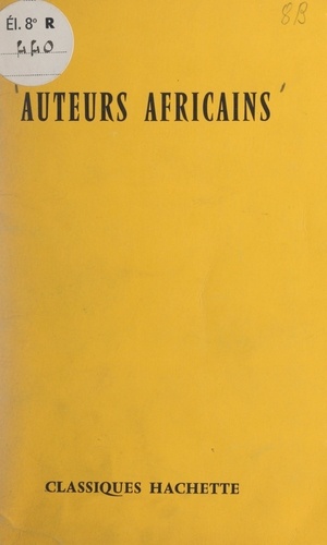 Auteurs africains. Ouvrage conforme au programme de la République du Congo
