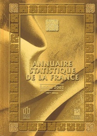  Ministère de l'Economie - Annuaire Statistique De La France. Edition 2002.