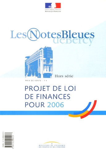  Ministère de l'Economie - Projet de loi de finances pour 2006.