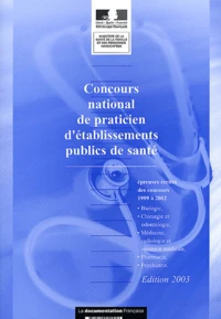 Concours national de praticien d'établissements publics de santé