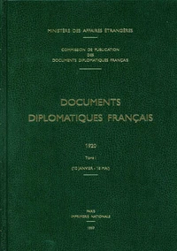 Documents diplomatiques français