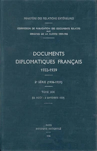Documents diplomatiques français
