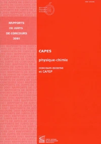 Capes Physique-Chimie. Concours Externe Et Cafep